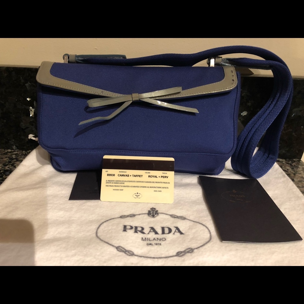 Prada Canvas Handbag